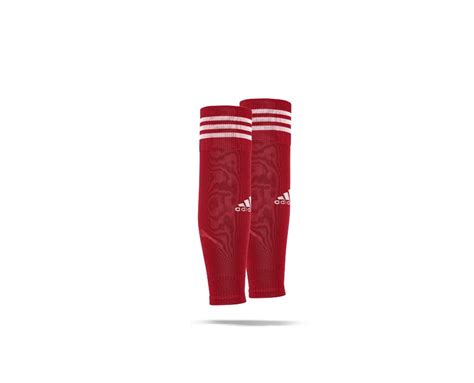 adidas stutzen rot ohne socken|stutzen für fußball.